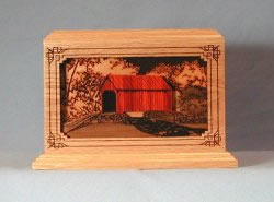 Picture of product Covered Bridge Urn - 309W
