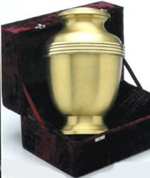 Picture of product Brushed Brass Urn - 402-U