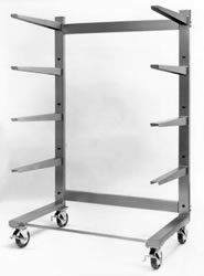 Picture of product Cantilever Storage Rack Assembly - 7005-3SS