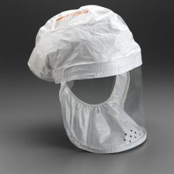 Picture of product 3M White Respirator Head Cover - BE-12-3